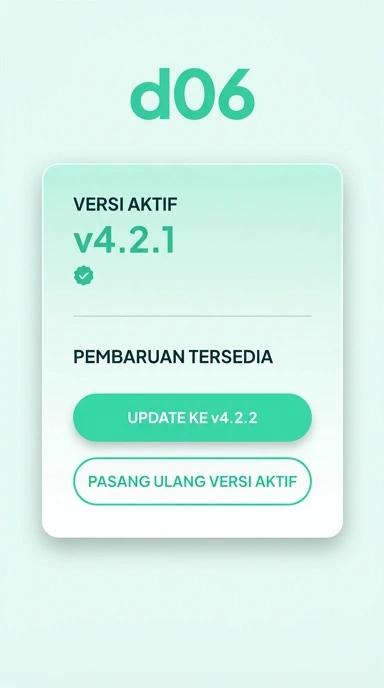 Riwayat Versi d06 untuk Pengguna Android di Indonesia